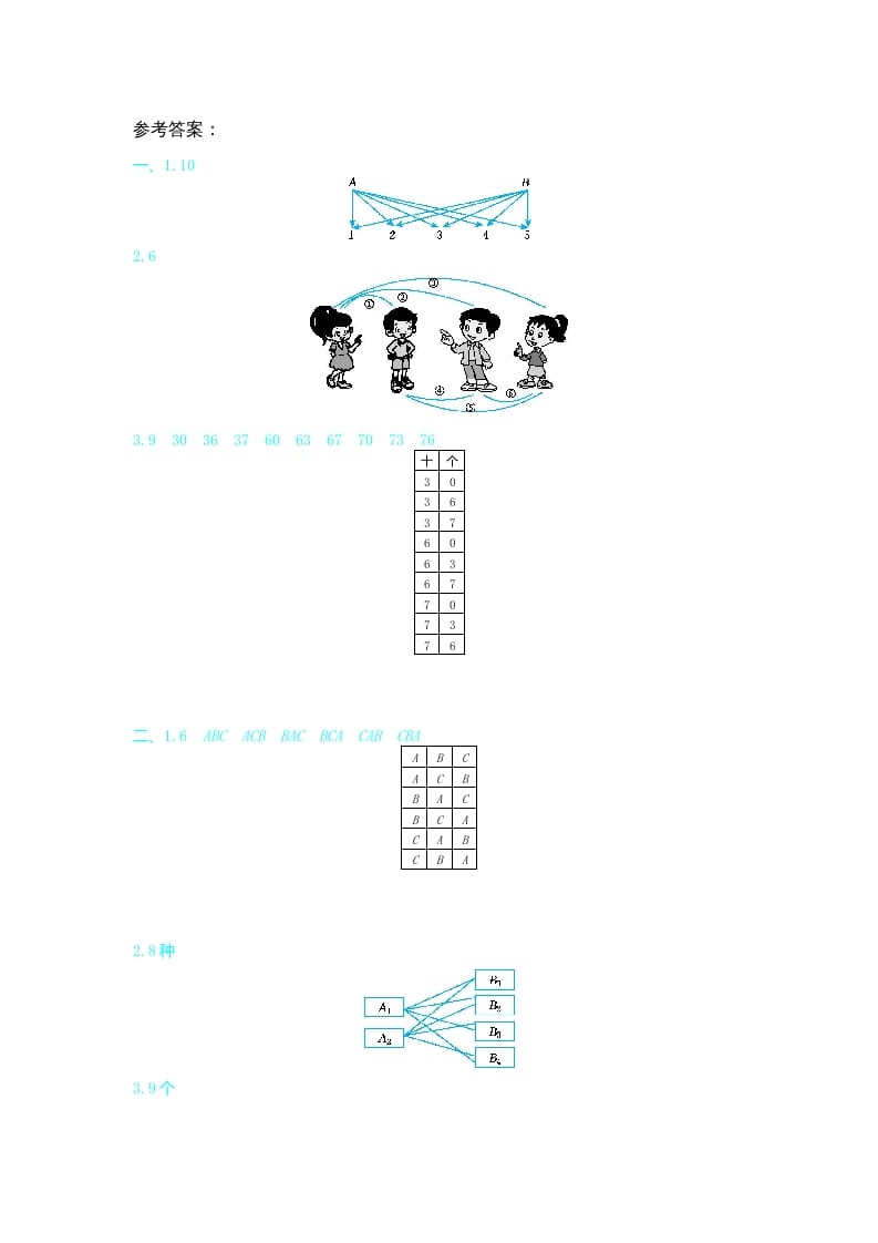 图片[3]-三年级数学下册第八单元检测卷2-学习资料站
