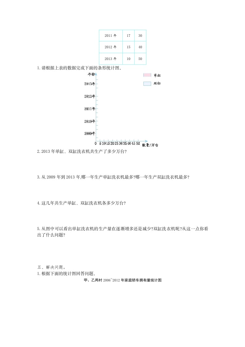 图片[2]-四年级数学下册第八单元检测1-学习资料站