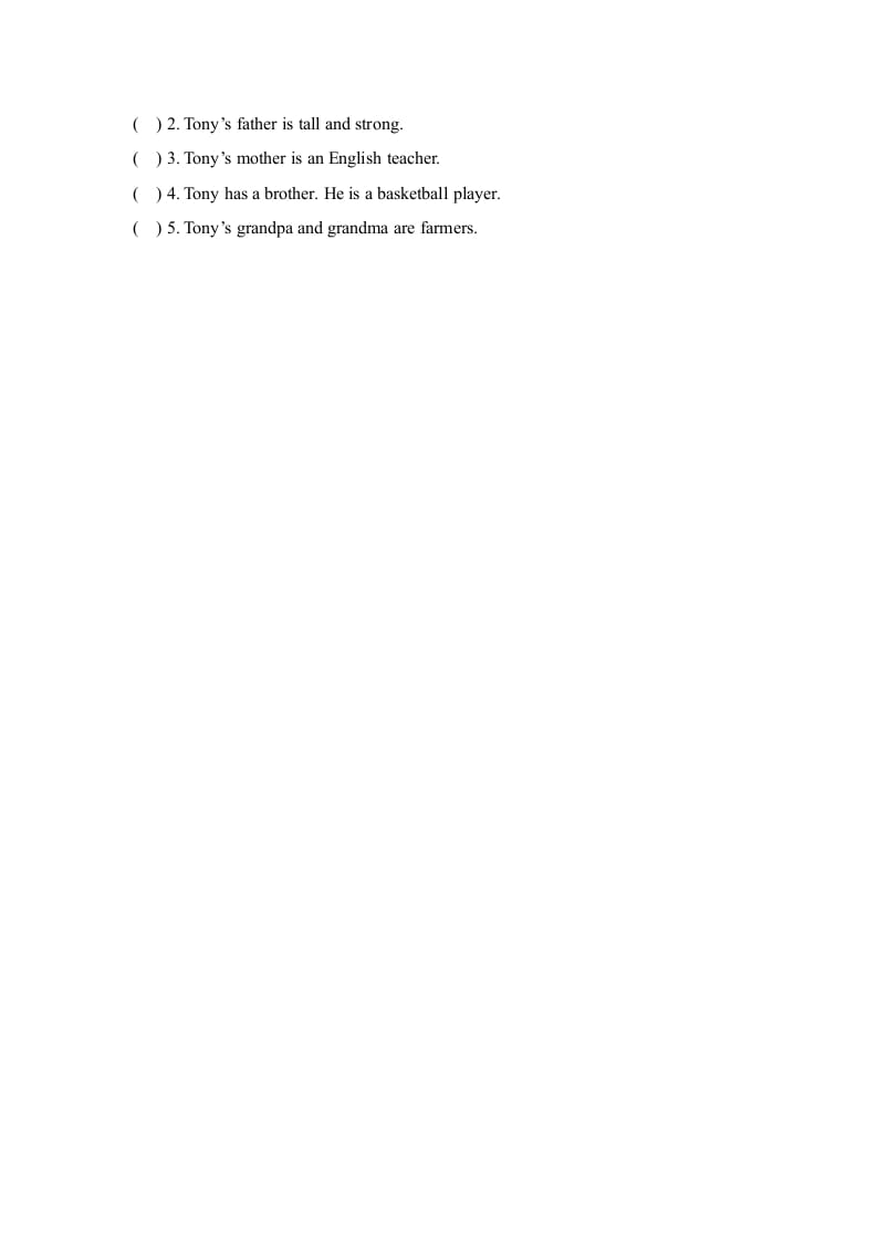 图片[3]-四年级英语上册Unit6_B_阶段训练（人教版一起点）-学习资料站