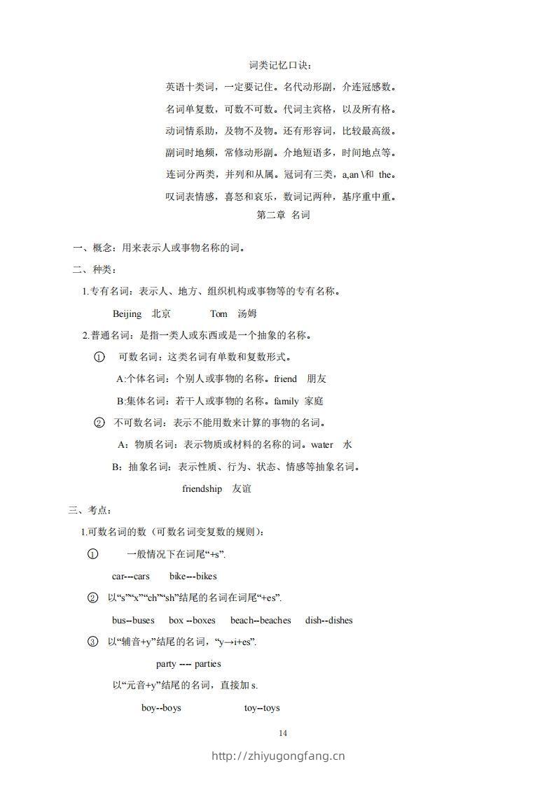 图片[2]-金牌小升初小学语法67页-学习资料站
