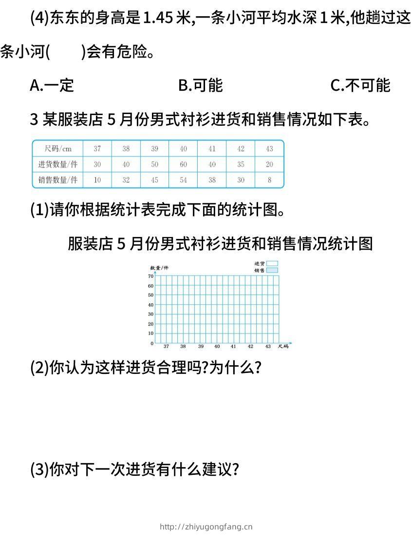 图片[2]-小升初统计与概率检测卷（含答案）-学习资料站