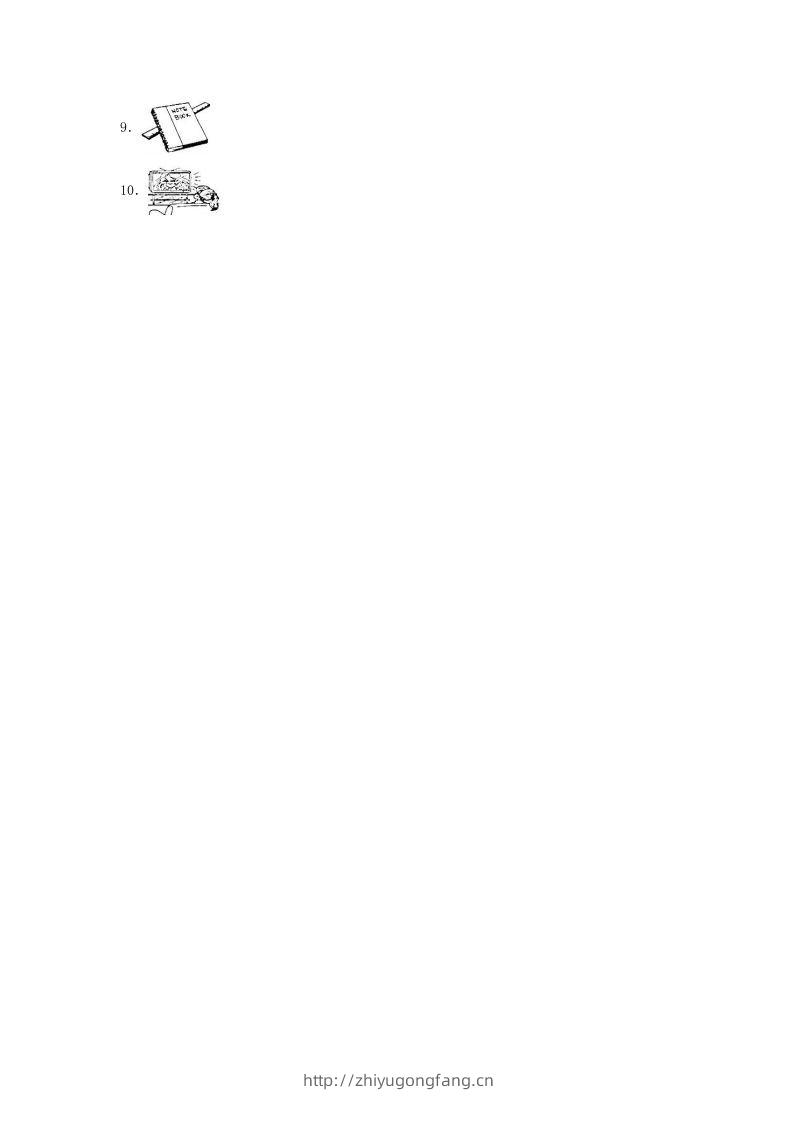 图片[2]-2020-2021学年浙江省湖州市德清县四年级上学期期末英语真题及答案(Word版)-学习资料站
