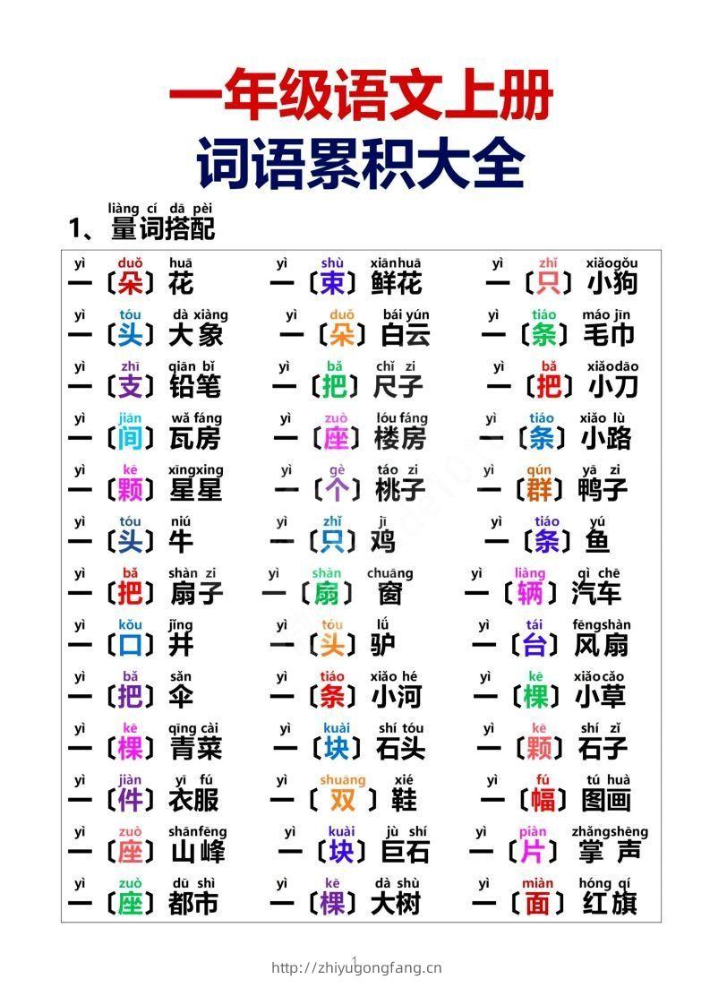 词语积累大全-学习资料站