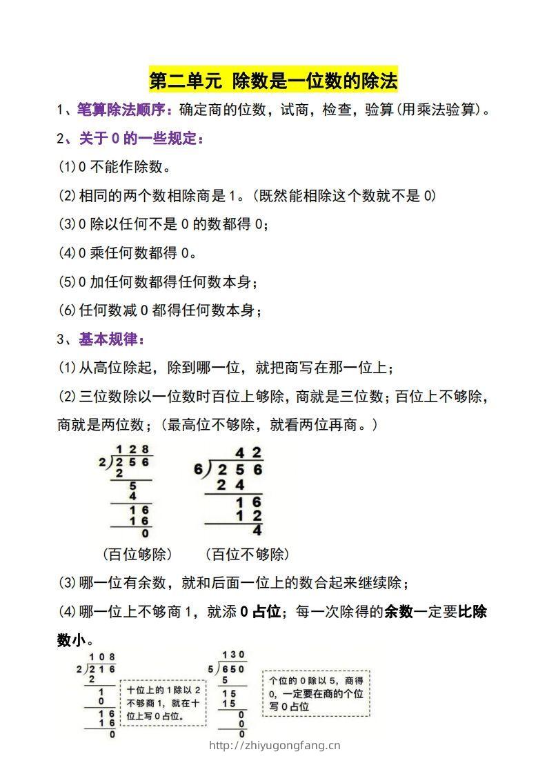 图片[2]-三年级下册数学知识点-学习资料站