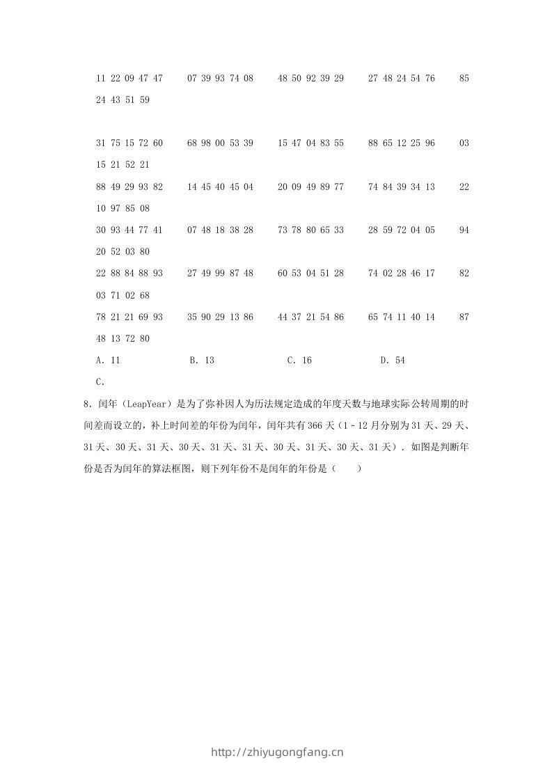 图片[3]-2020-2021年河南省南阳市高一数学下学期期中试卷及答案(Word版)-学习资料站