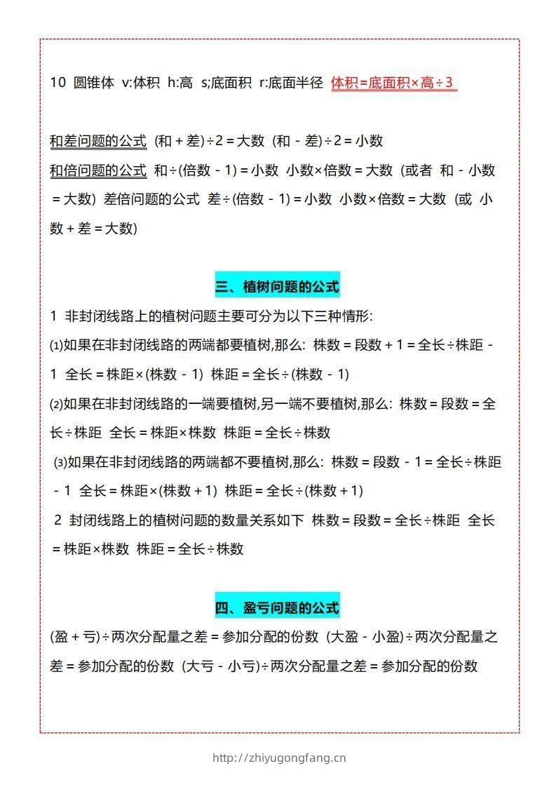 图片[3]-【五上】数学必背汇总-学习资料站
