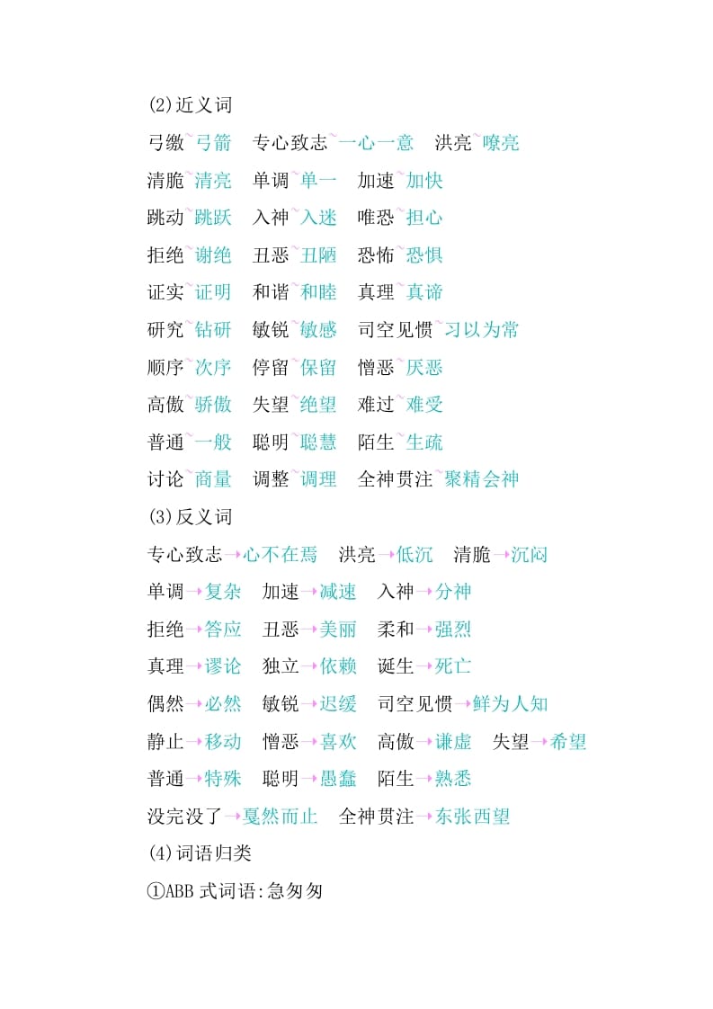 图片[2]-六年级语文下册第五单元知识小结-学习资料站