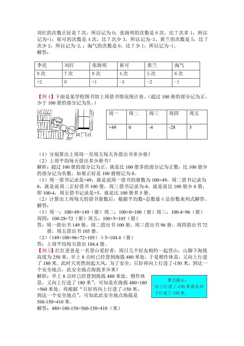 图片[2]-六年级数学下册人教版6年级下-爬坡题-学习资料站
