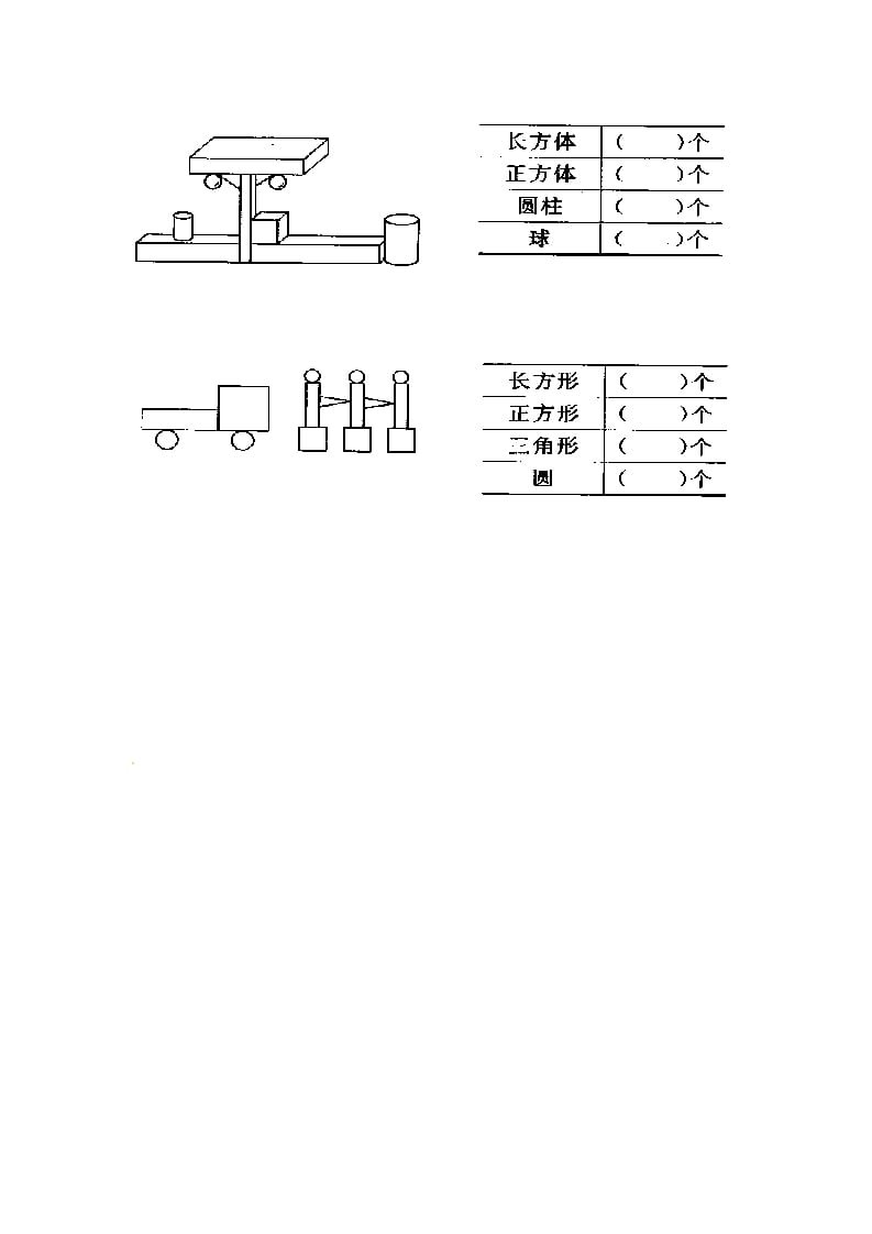 图片[2]-一年级数学上册6.3认识图形-（苏教版）-学习资料站