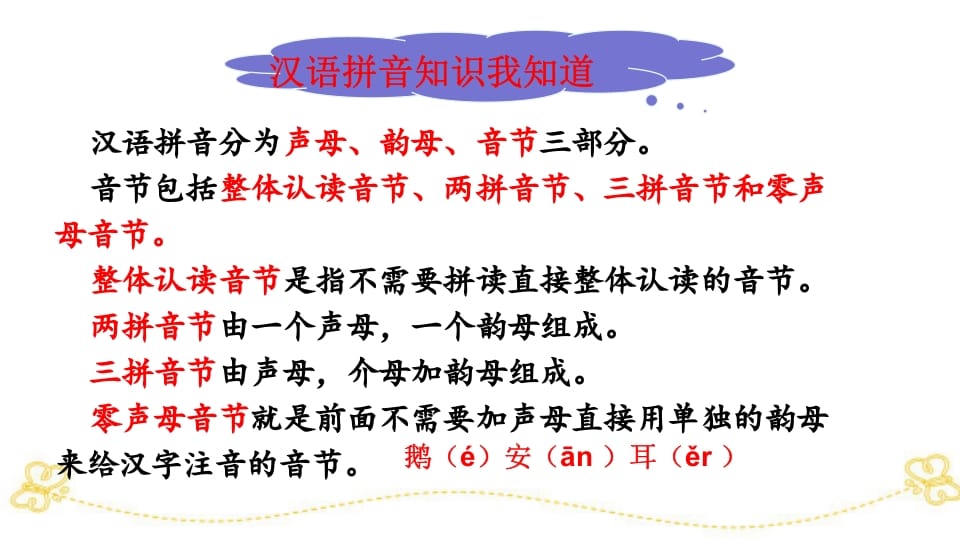 图片[3]-一年级语文上册汉语拼音专项复习（部编版）-学习资料站